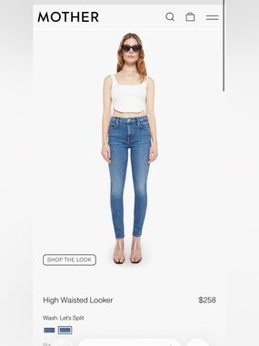 MOTHER denim The Looker jeans